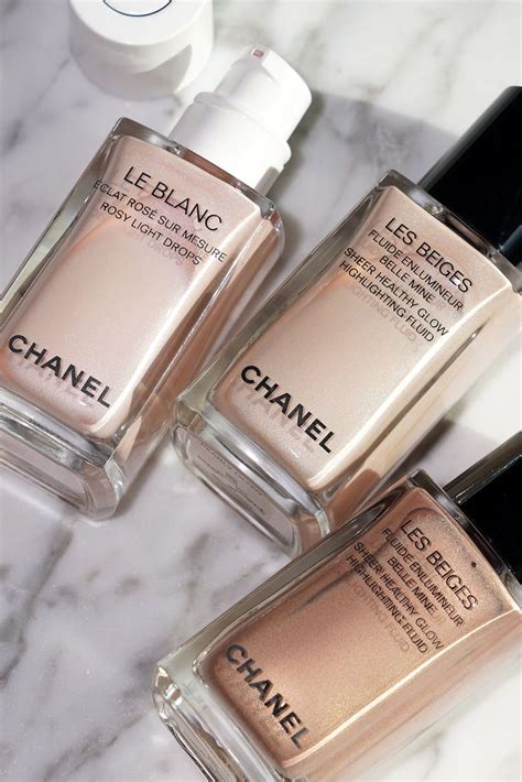 chanel rosy light drops dupe|chanel rosy le blanc highlighter.